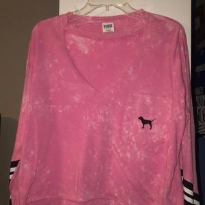Pink long sleeved